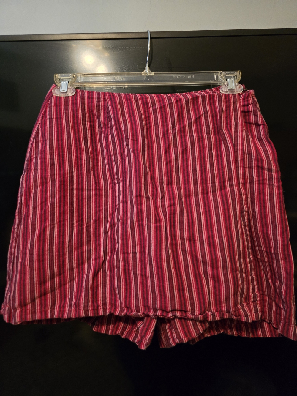 Striped Pink Women’s Casual Skort